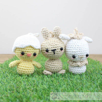 Mini Bunny DIY Crochet Kit