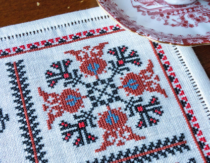 Balkan Quartet Cross stitch kit