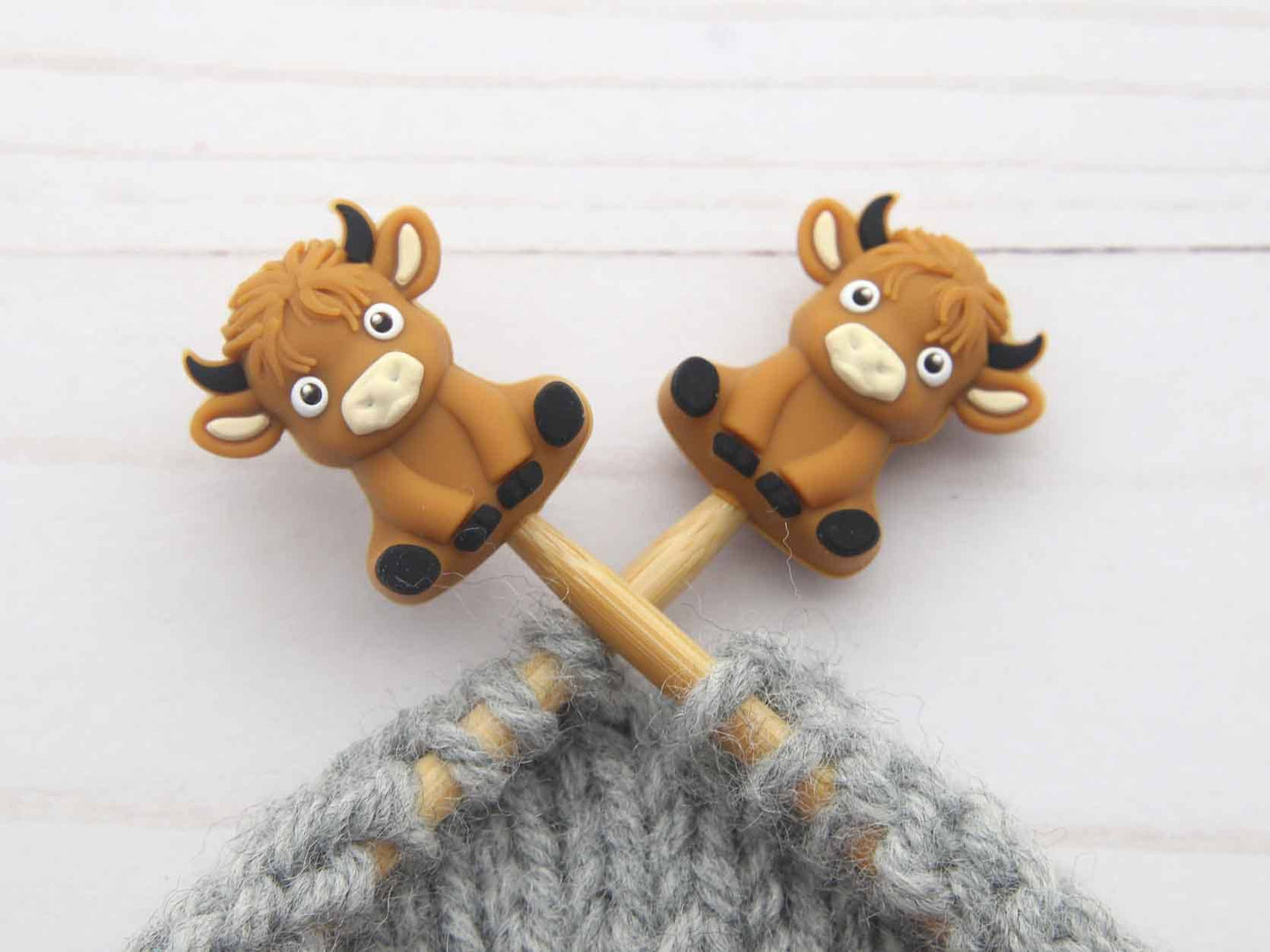 Little Highland Cow | Stitch Stoppers