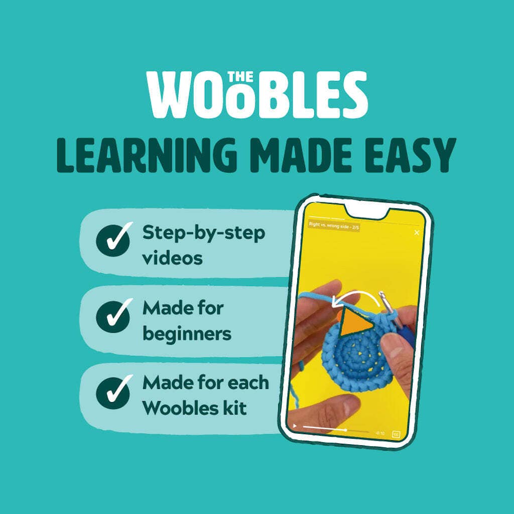 Tank the Shark Crochet Kit - The Woobles