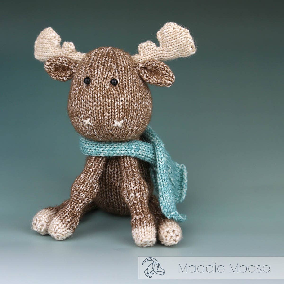 Maddie Moose - DIY Knitting Kit