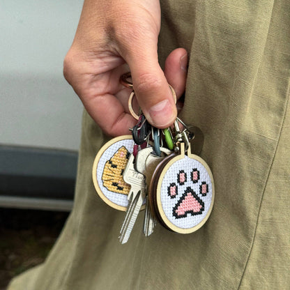 Santa Mini Matchbox Christmas Cross Stitch Kit