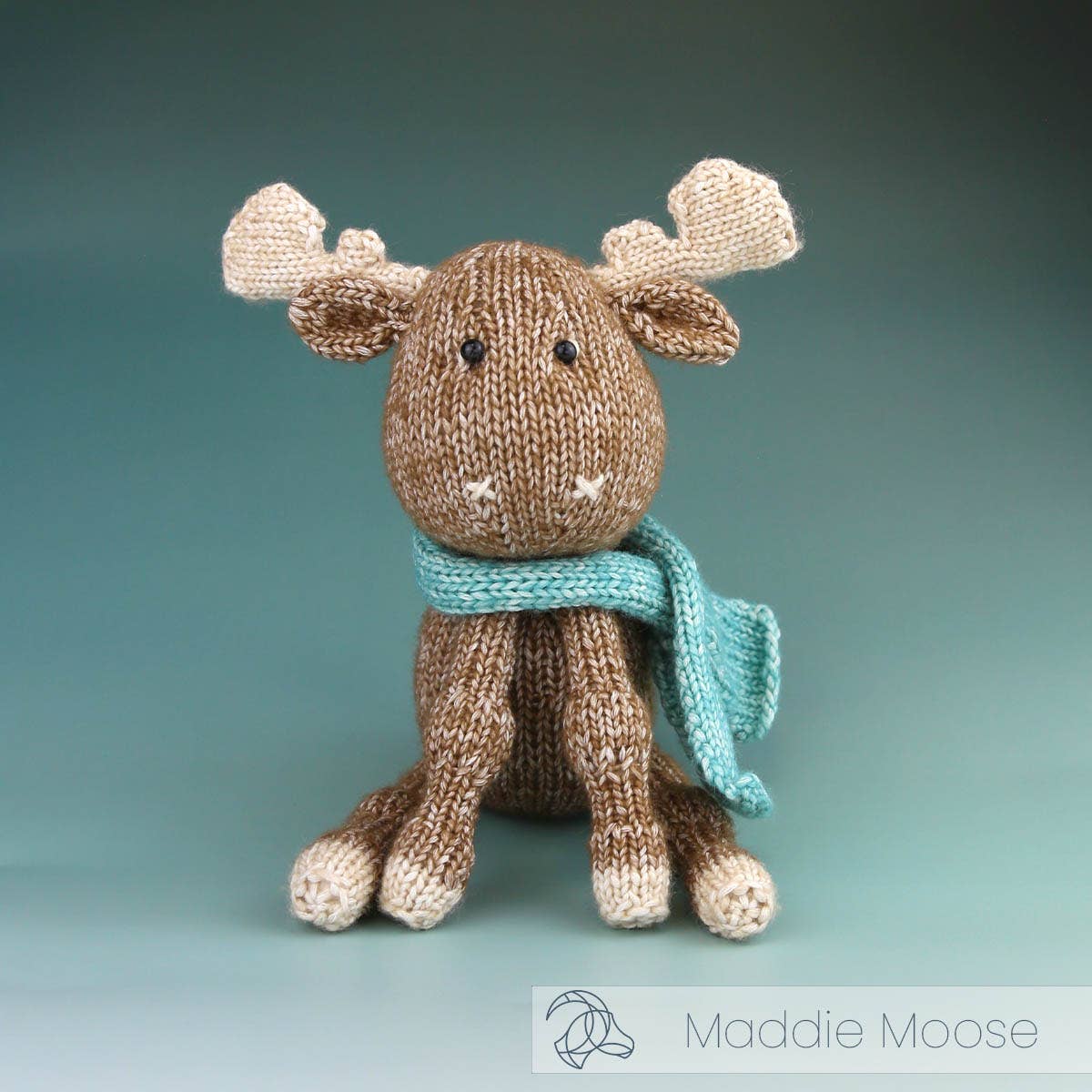 Maddie Moose - DIY Knitting Kit