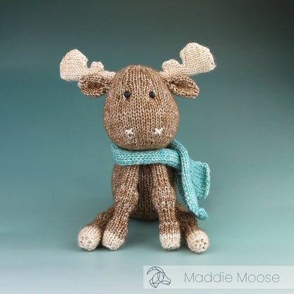 Maddie Moose - DIY Knitting Kit