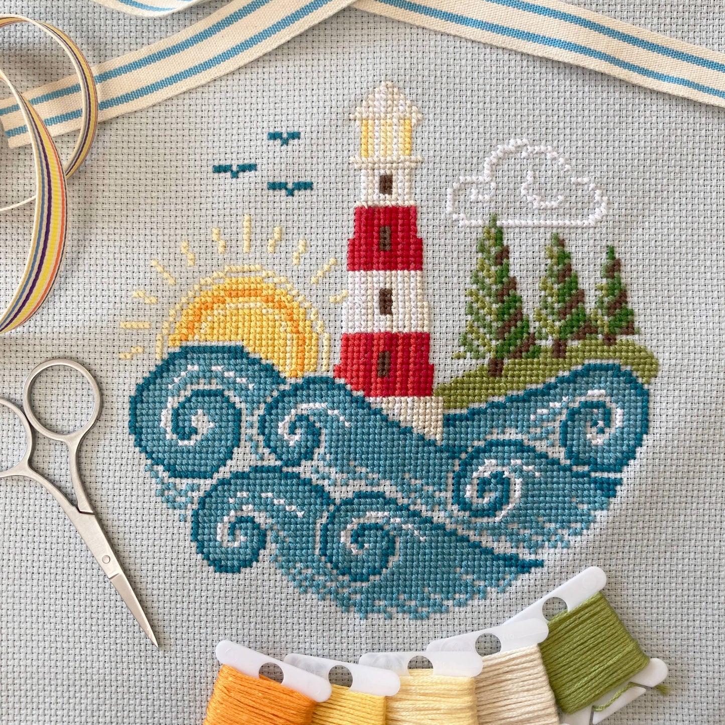 Going Coastal - Cross Stitch Kit