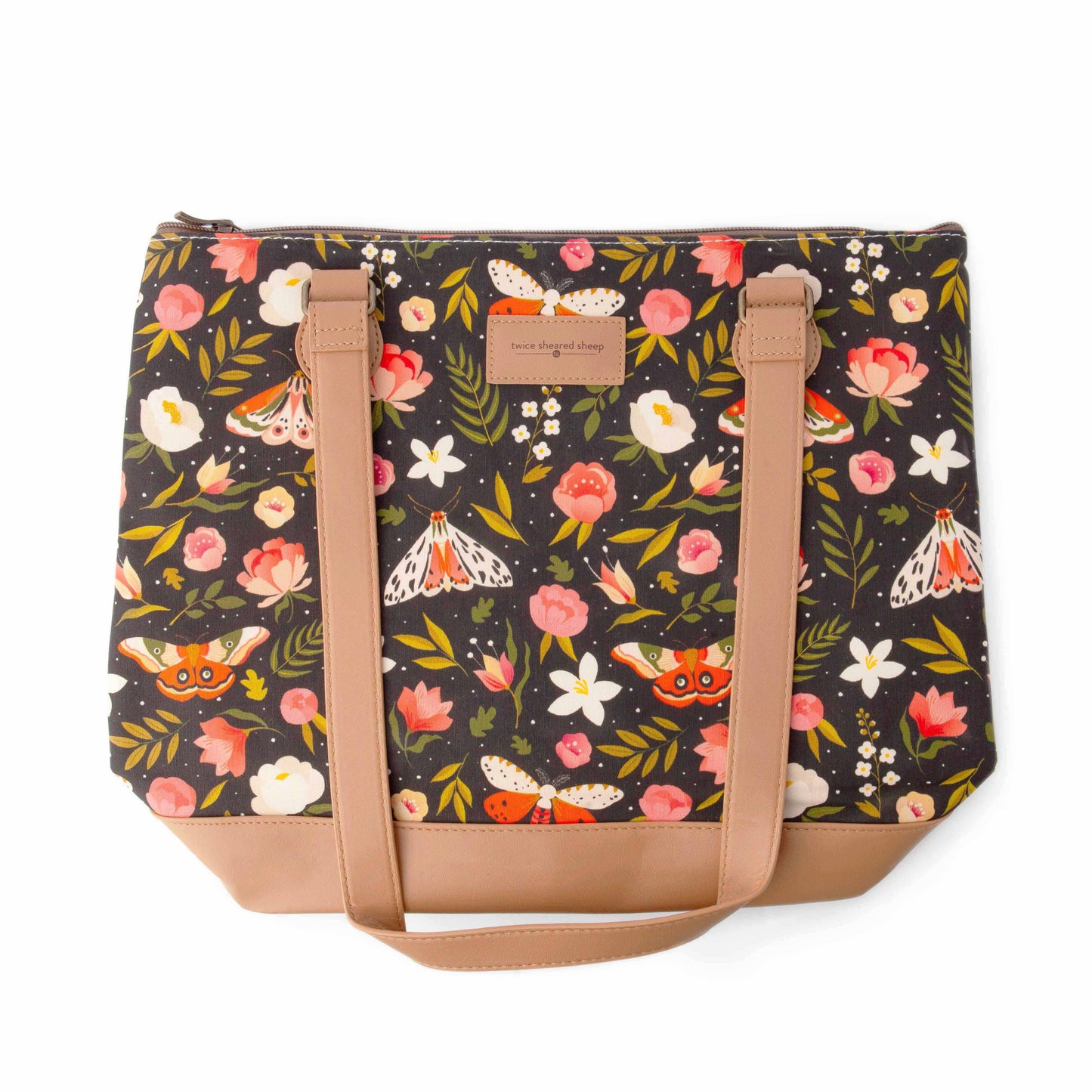 Night Forest Mega Trinity Bag – Large Zippered Knitting Project Bag