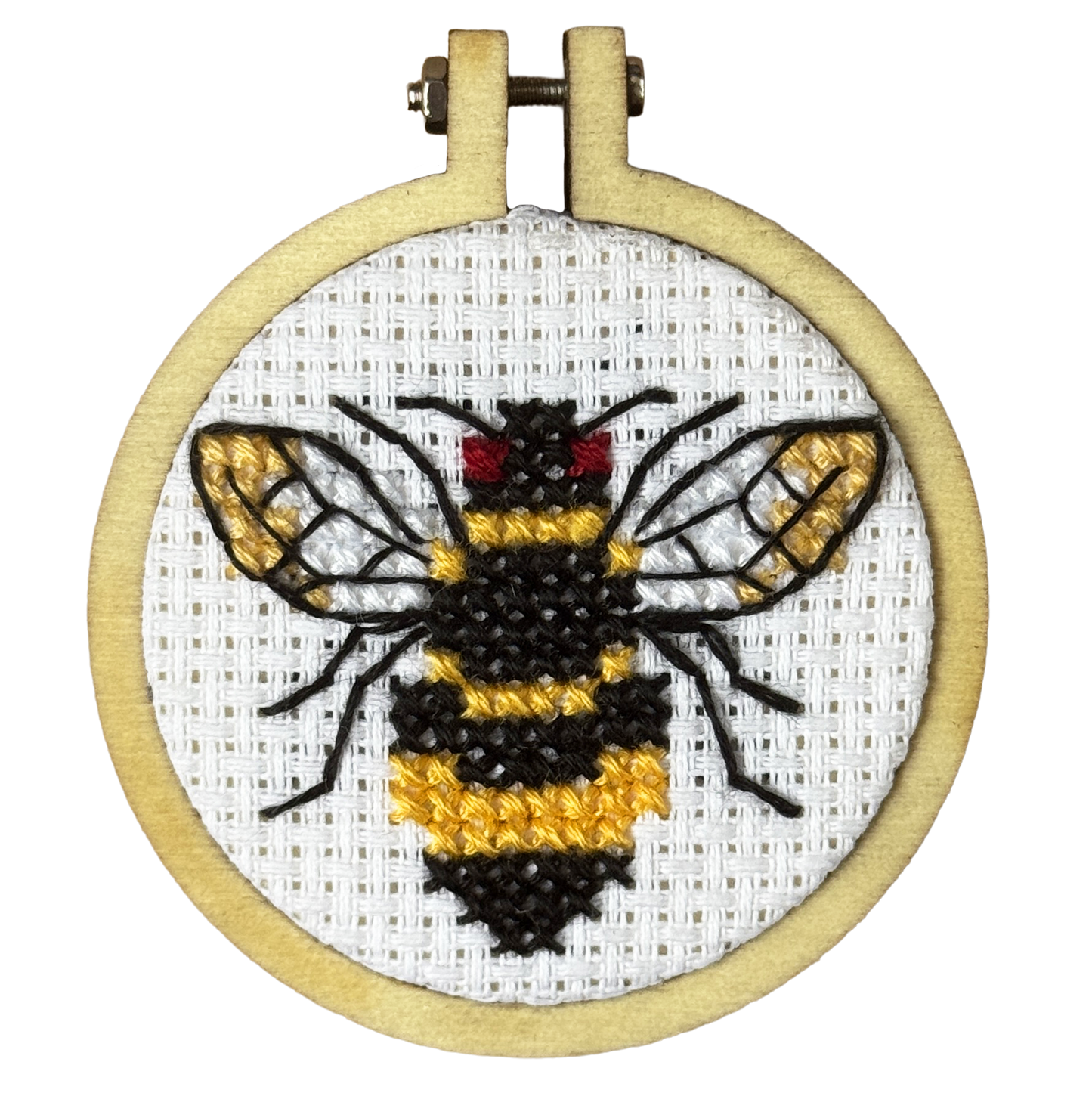 Love the Earth Love the Bees! Mini Matchbox Cross Stitch Kit