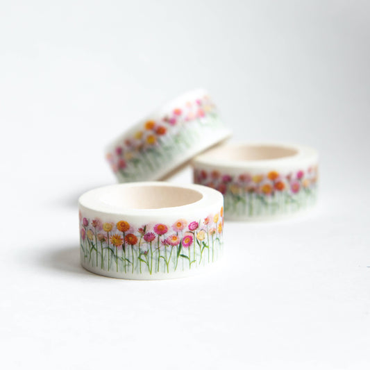 Washi Tape - strawflowers