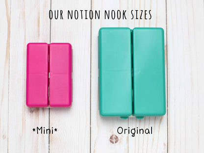 Pink *Mini* Notion Nooks | Ultimate On The Go Notion Organizer