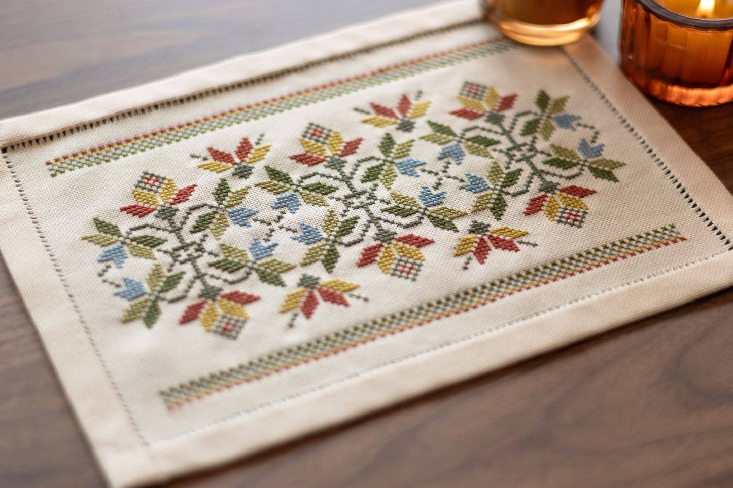 BitKit Little Leaves Cross stitch small kit 'NEW!