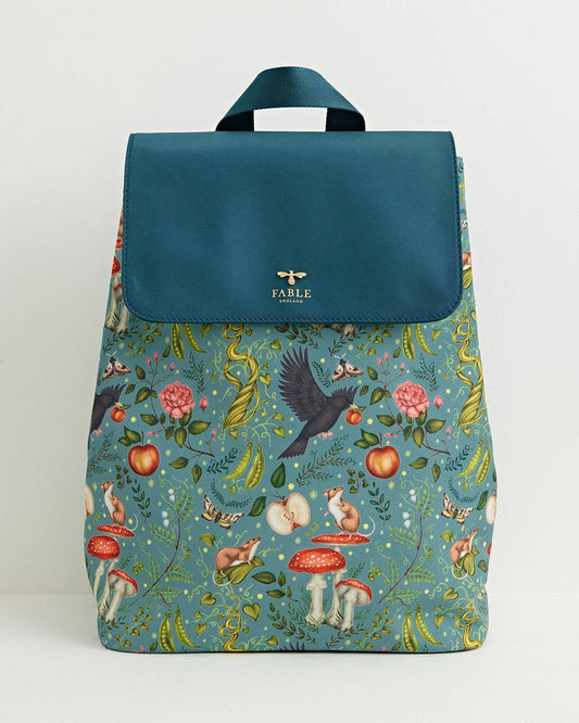FABLE x Catherine Rowe Into the Woods Backpack Teal