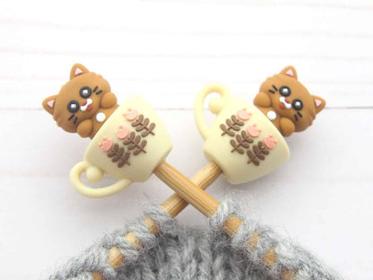 Coffee Cat | Stitch Stoppers