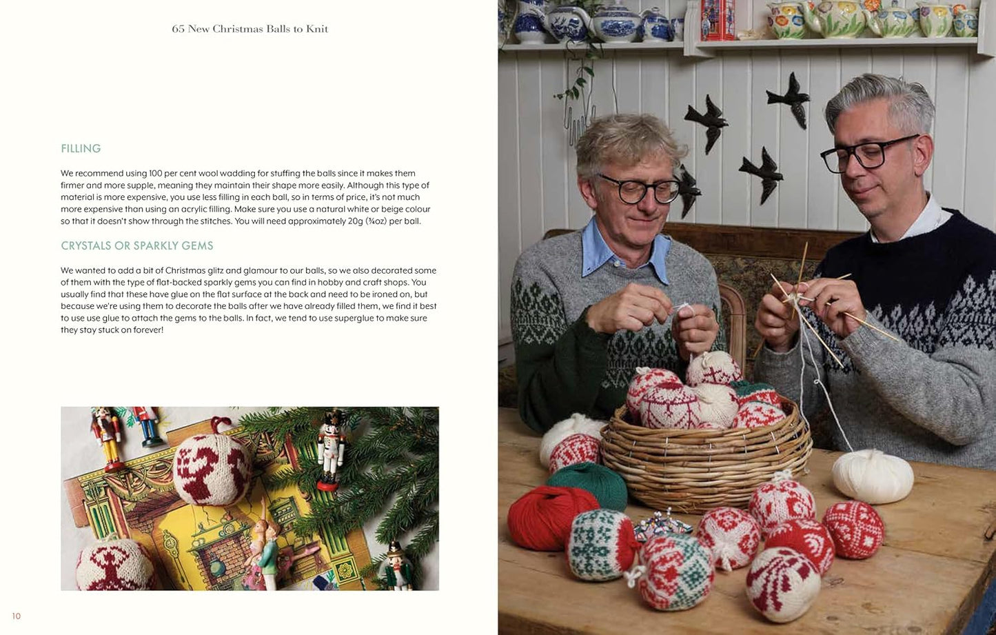 65 New Christmas Balls to Knit: Make Your Own Nordic-Inspired Heirloom Decorations by Arne & Carlos