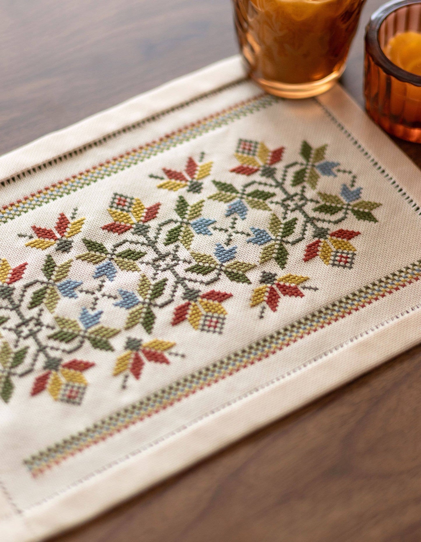 BitKit Little Leaves Cross stitch small kit 'NEW!