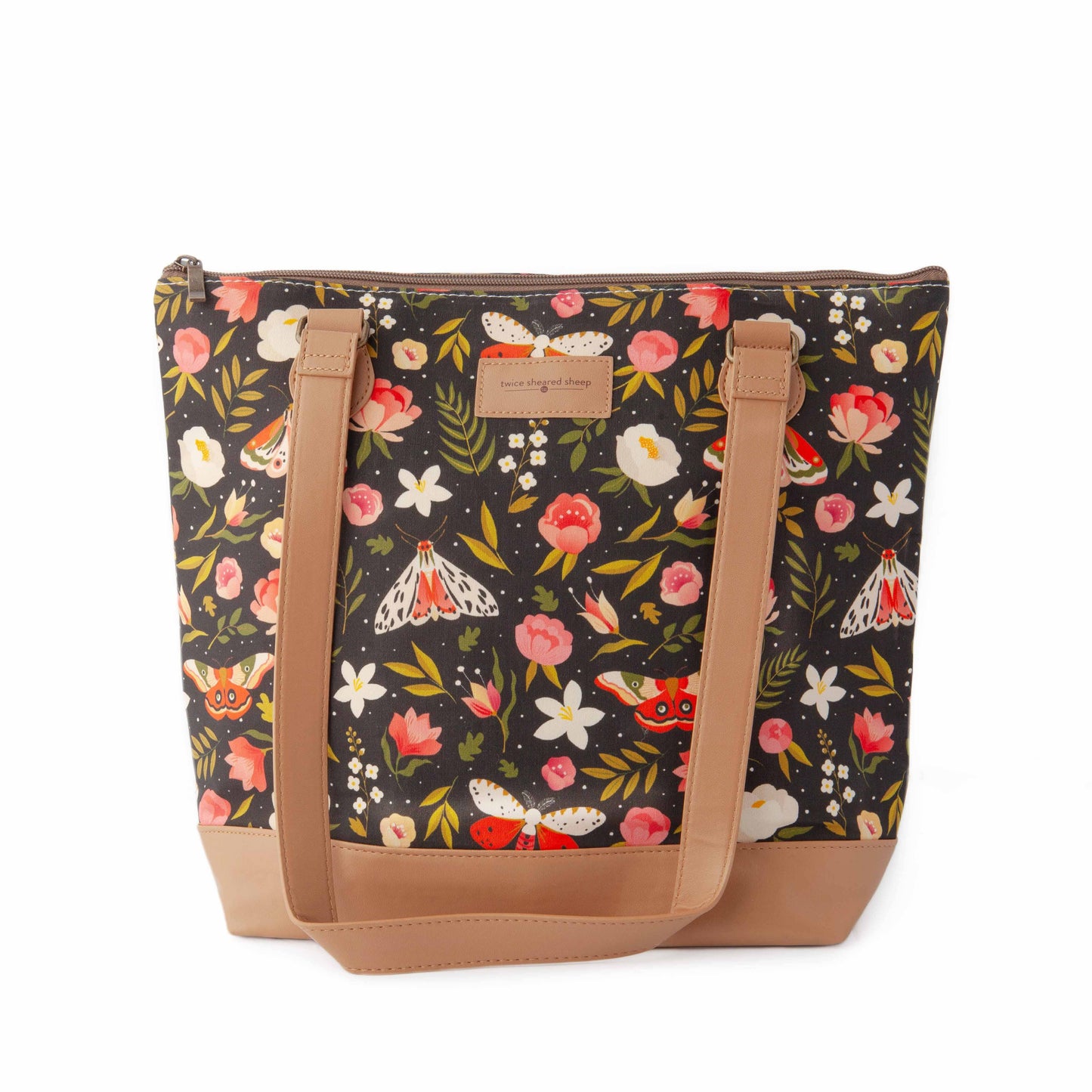 Night Forest Mega Trinity Bag – Large Zippered Knitting Project Bag