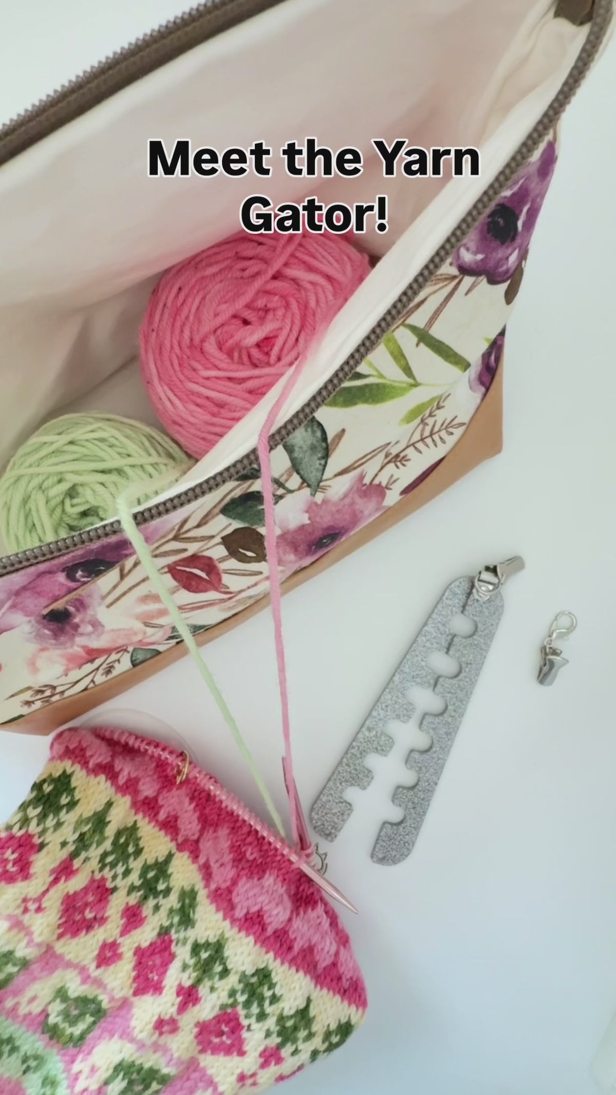 Yarn Gator - Universal Colorwork Yarn Divider / Organizer