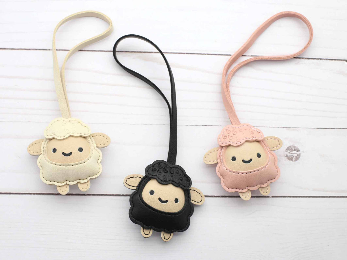 Little Sheep Cream White | Bag Charms