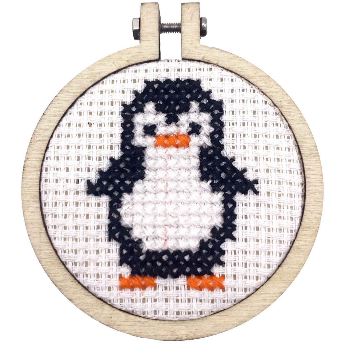 'Waddle I do Without You' Mini Matchbox Cross Stitch Kit