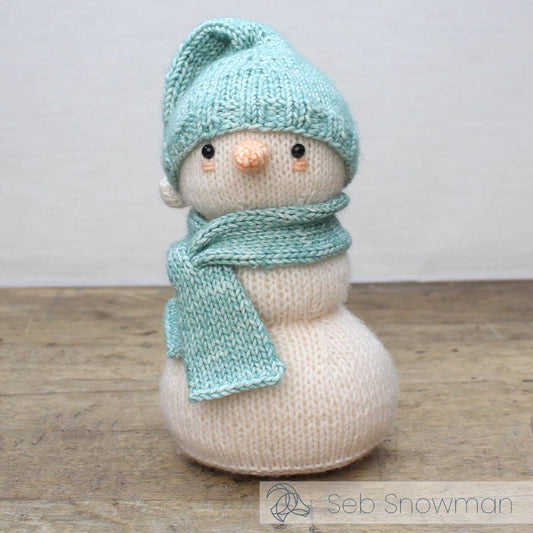 Seb Snowman - DIY Knitting Kit