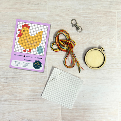 You're a Cracking Good Friend Mini Matchbox Cross Stitch Kit