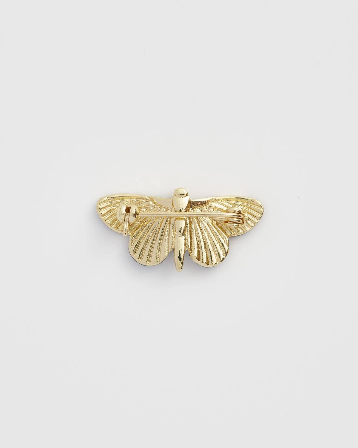 FABLE Deco Butterfly Blue Brooch