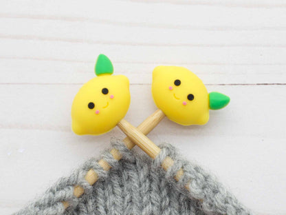 Little Lemon | Stitch Stoppers Knitting Notions
