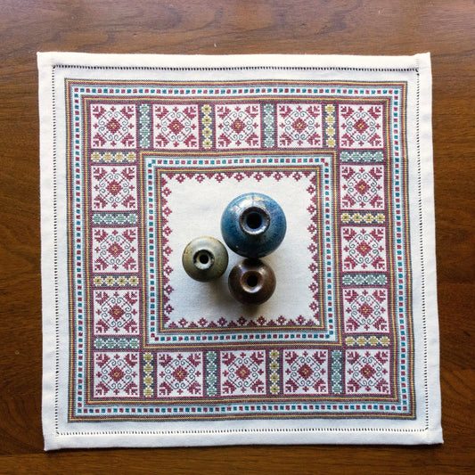 Ukrainian Tulips Cross stitch kit