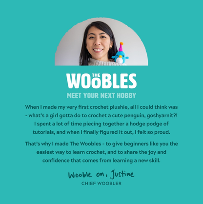 Bo the Chicken - Woobles Beginner Crochet Kit