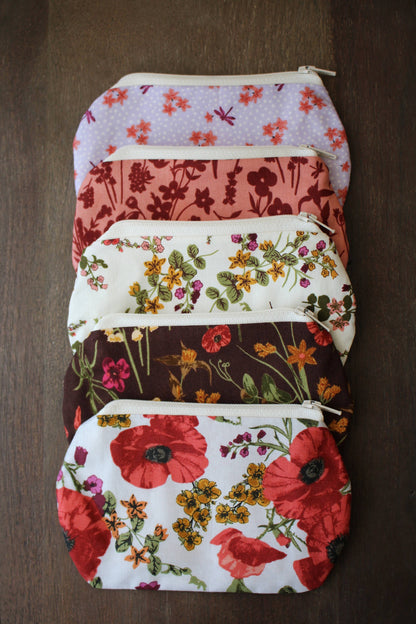 Mini Wildflower Notions Pouches