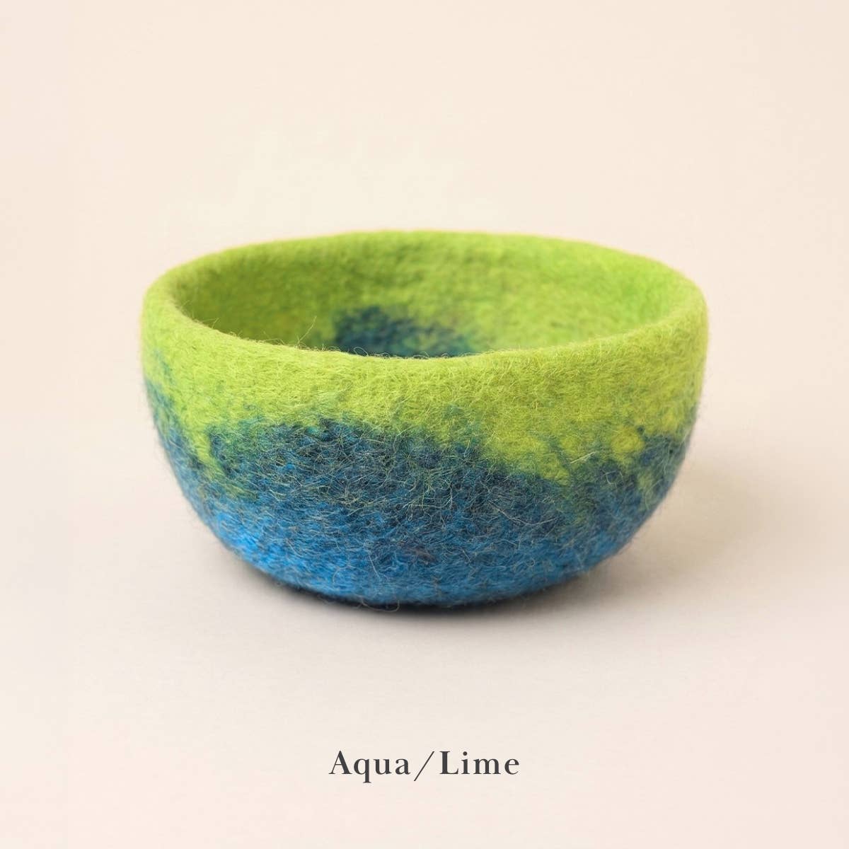 Felt Bowl - Small Ombre | Wool Yarn Bowl | Fibres of Life