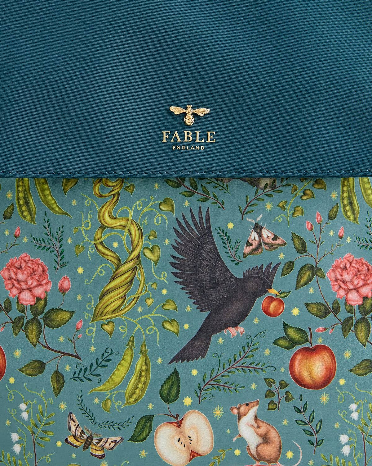 FABLE x Catherine Rowe Into the Woods Backpack Teal