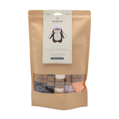 Jack Penguin - DIY Knitting Kit