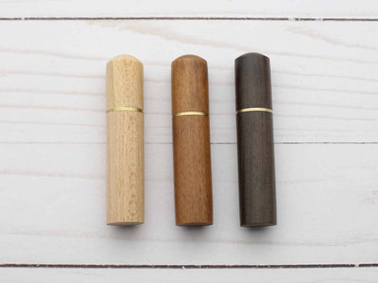 Medium Wooden Darning Needle Storage Cases Tapestry
