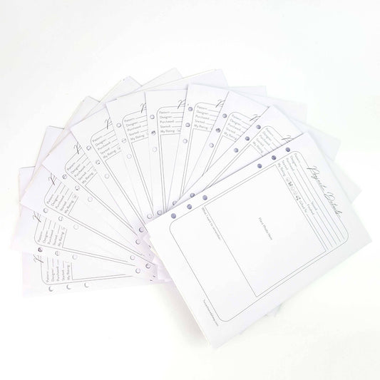 Project Journal Pocket Divider Refill Pack - Set of 12