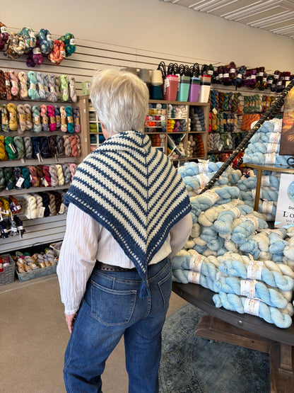 *NO Glitter* NIGHT at the Louvre Kit by Palmer Yarn Co - 2026 MN Yarn Shop Hop