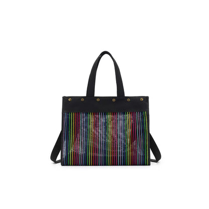 della Q Rainbow Maker's Mesh Tote + Cubbies and Scissors