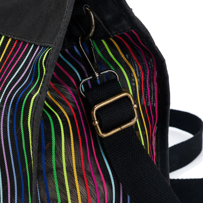 della Q Rainbow Maker's Mesh Tote + Cubbies and Scissors
