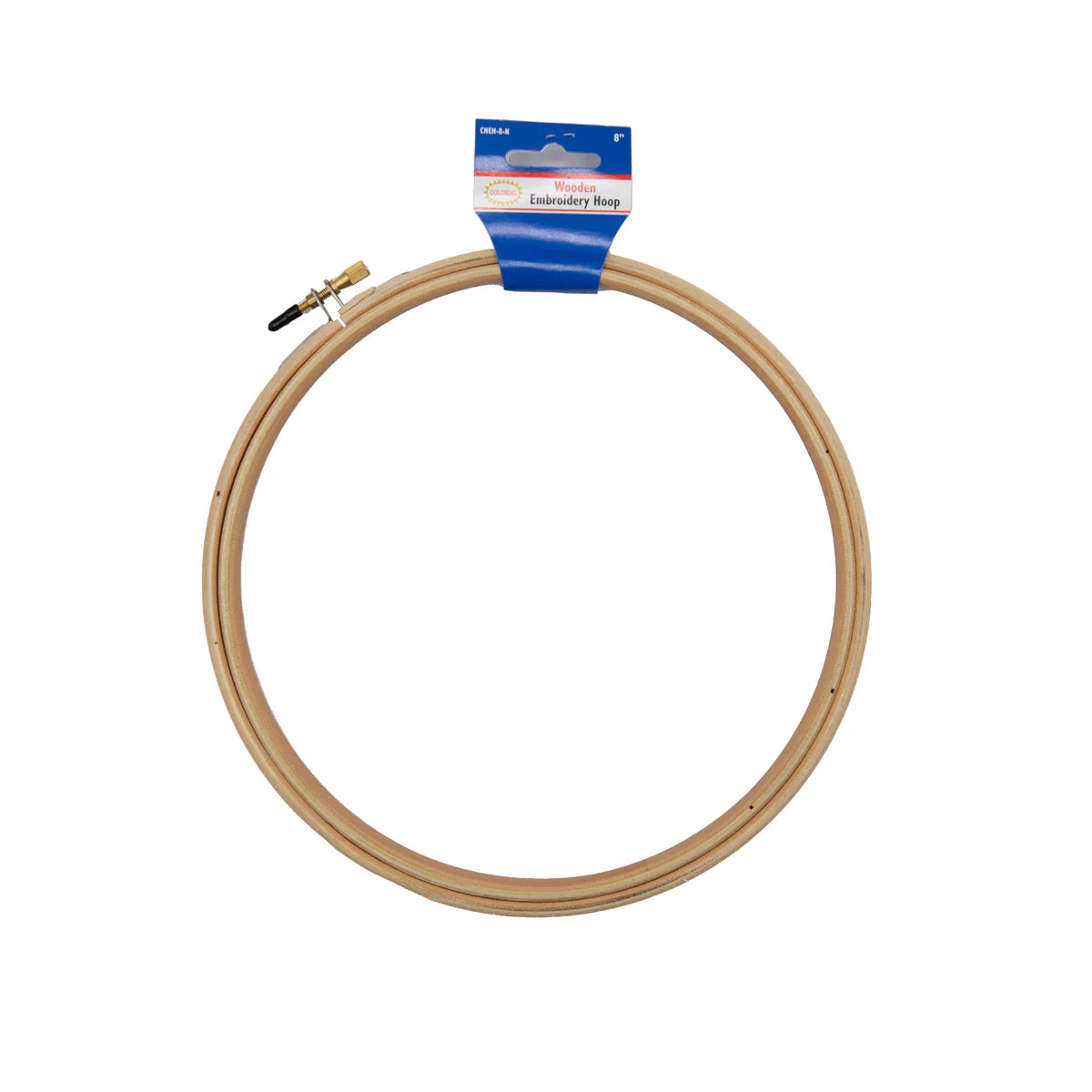 Colonial Round Edge Wooden Embroidery Hoop