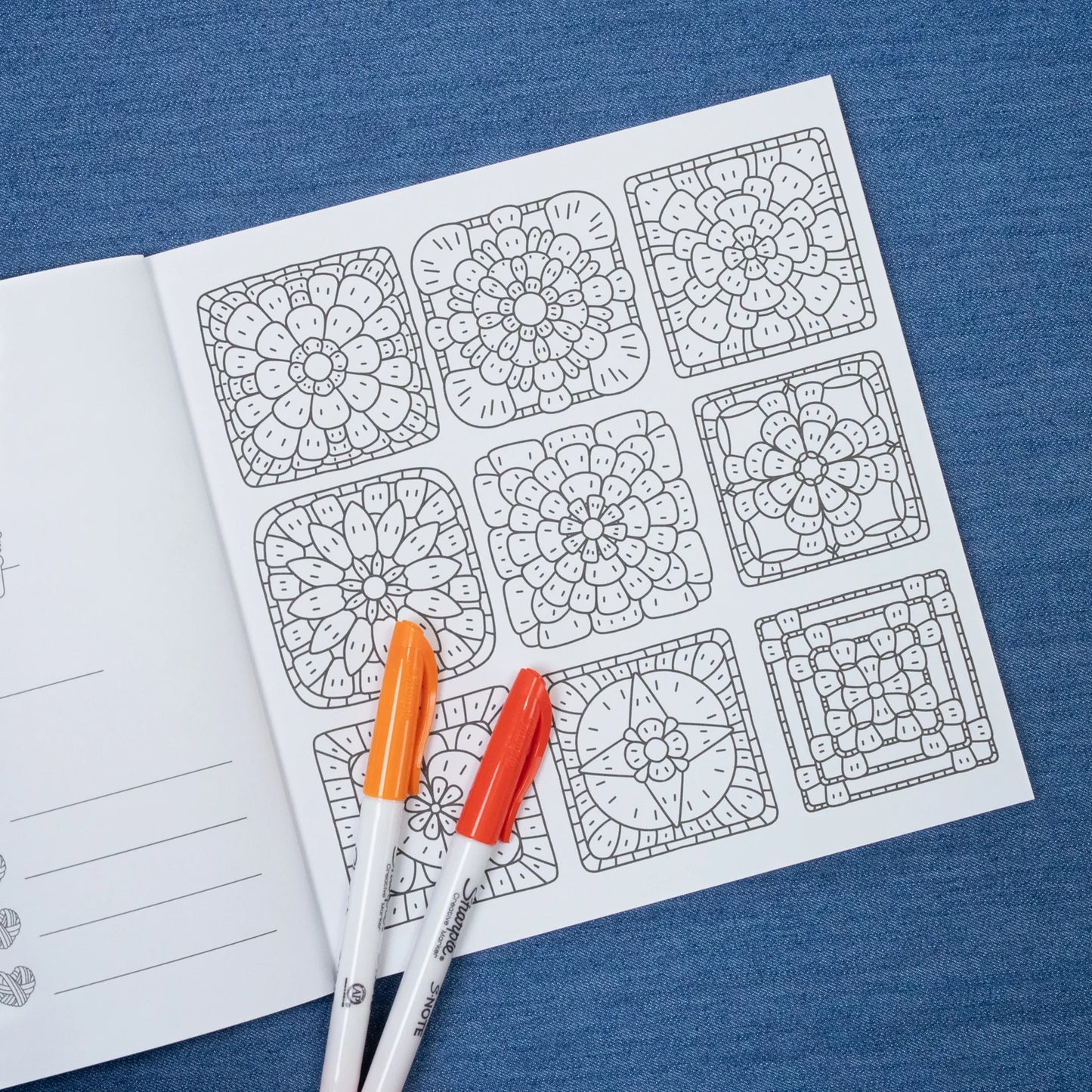 Coloring Book - Yarn is My Love Language - Summer Day Crochet