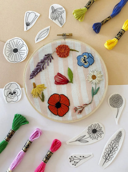 MCreativeJ Peel Stick & Stitch Embroidery Patterns