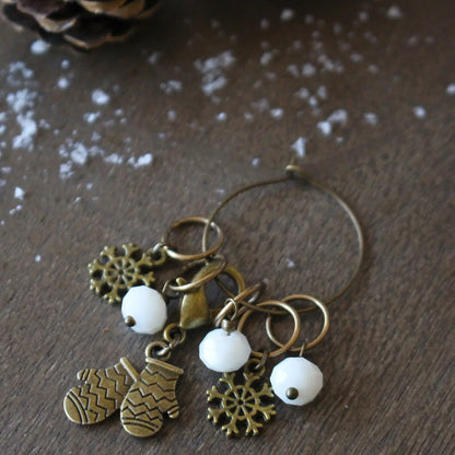 Cozy Winter Stitch Markers
