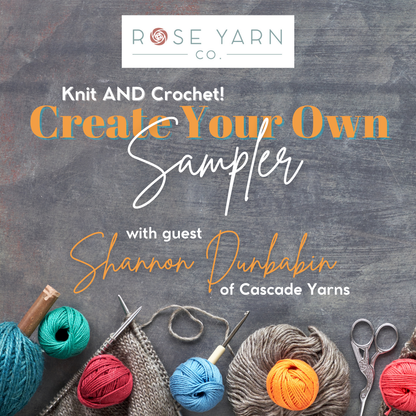 WORKSHOP: Create Your Own Sampler with Special Guest Shannon Dunbabin - SATURDAY 1/24/26