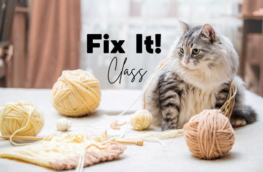 *CLASS: Fix It! THURSDAY 1/9/25 6:00-8:00pm