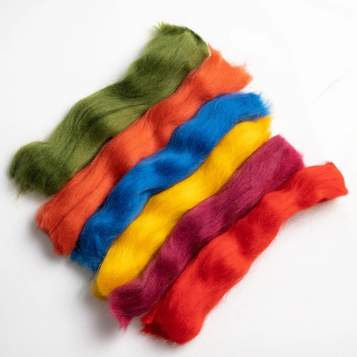 Colonial Paint Box Wools 100% Wool Fiber / Roving