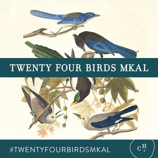 Twenty Four Birds Shawl MKAL