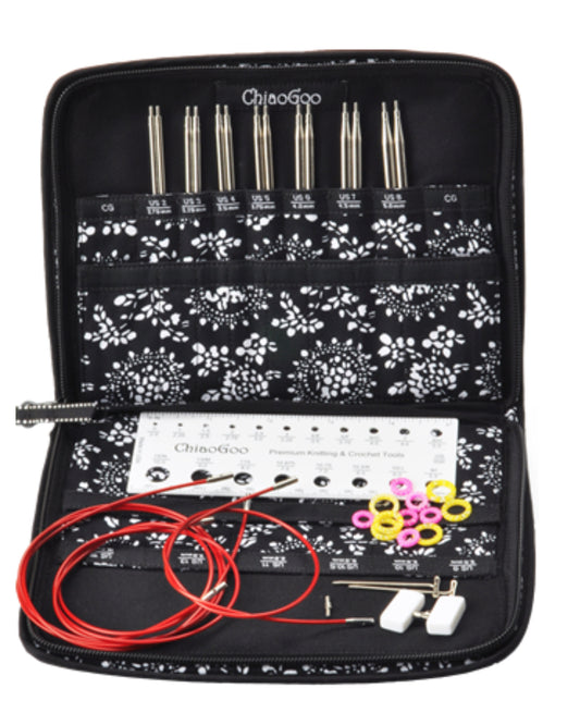 ChiaoGoo Twist 4" SMALL Interchangeable Set US 2-8