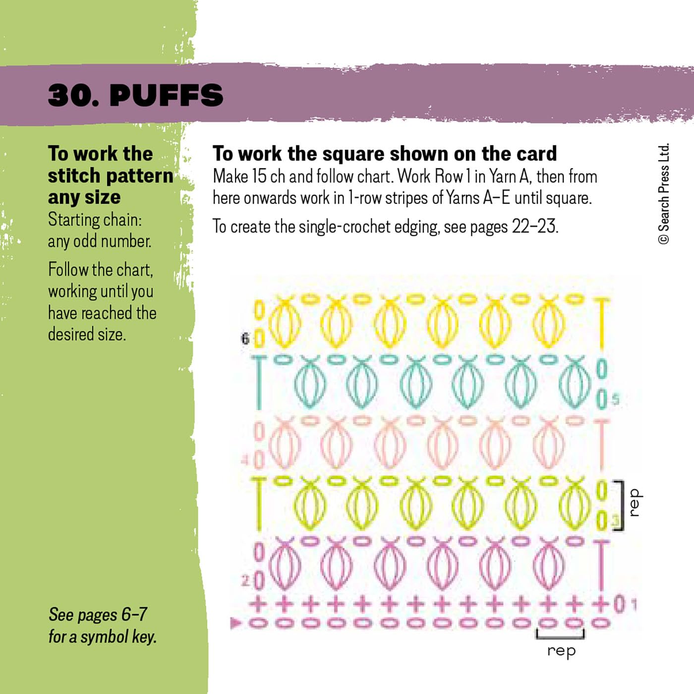 The Granny Square Stitches Card Deck: 50 Mix and Match Designs