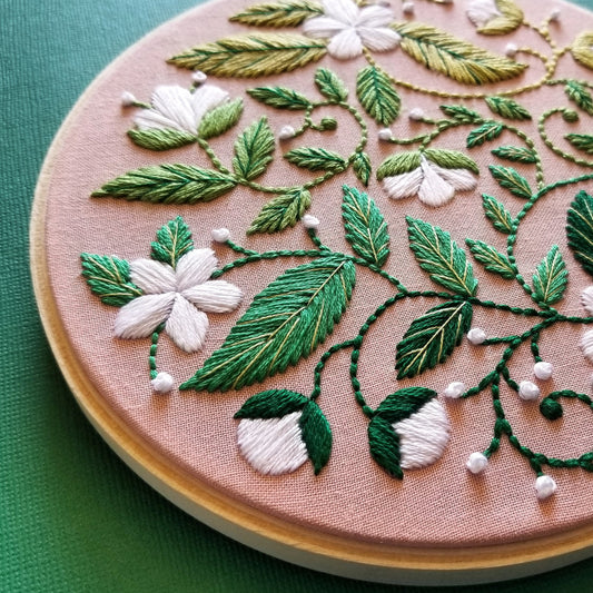 Blissful Blooms Beginner Embroidery Kit - Jessica Long