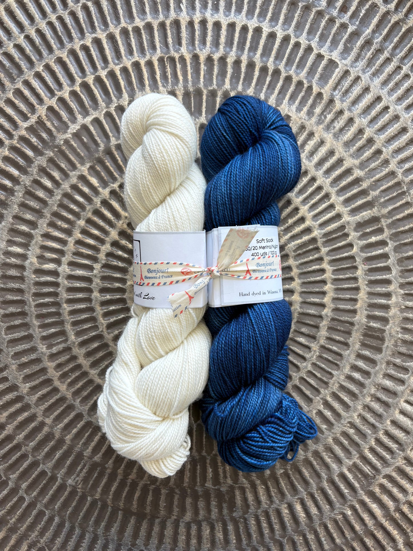 *NO Glitter* NIGHT at the Louvre Kit by Palmer Yarn Co - 2026 MN Yarn Shop Hop