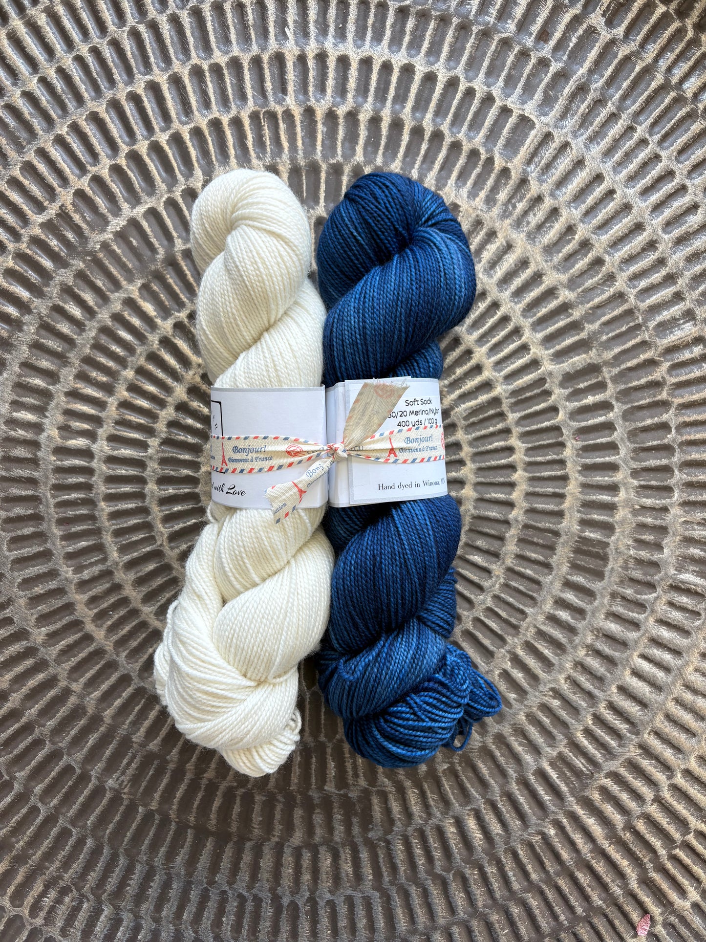 Day & Night at the Louvre by Palmer Yarn Co - 2026 MN Yarn Shop Hop